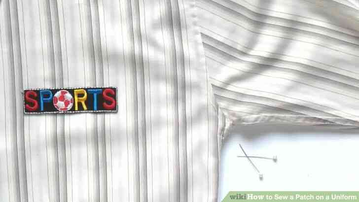Image intitulée Coudre un Patch sur un Uniforme de l